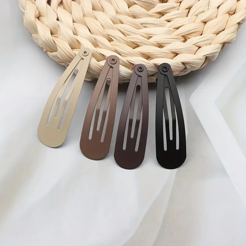 Haarklem waterdruppel matkleurig